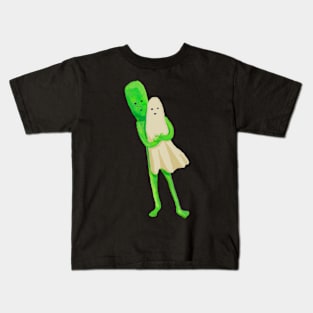 alien and ghosts Kids T-Shirt